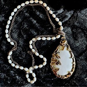 RARE Vintage 1960s The Love Witch Brutalist Pendant🤍✨